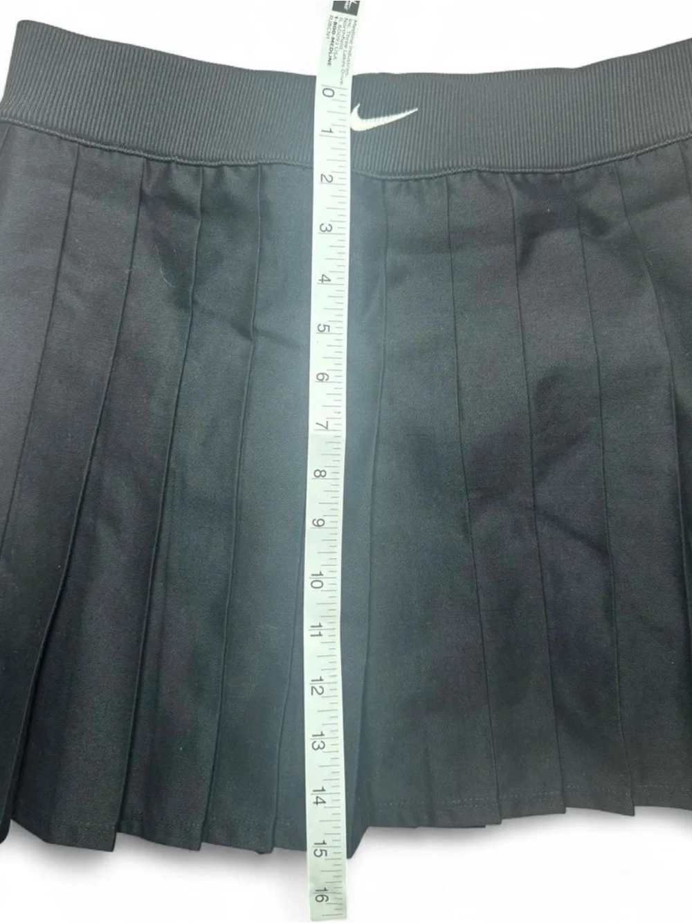Nike Black Pleated Skater Mini Skirt